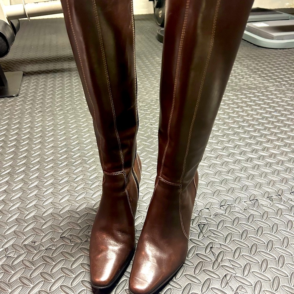 Anne Klein boots brown 8.5
